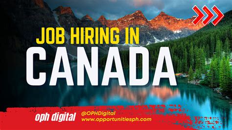 poea canada job hiring 2024|IPAMS .